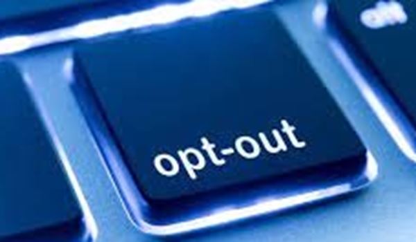 opt out